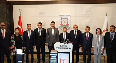 Bakanlar Şanlıurfa’ya Yatırımlarla Geldi