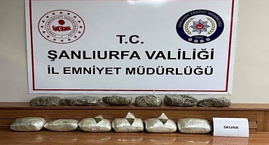 Şanlıurfa’da durdurulan araçtan uyuşturucu çıktı!