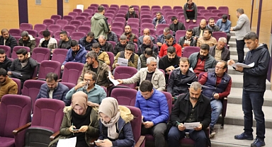 Şanlıurfa'da Amatör Gemi Ehliyet Sınavı Yapıldı