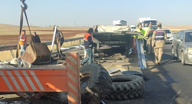 Şanlıurfa'da zincirleme kaza! 1 ölü 3 yaralı