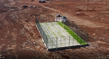 Eyyübiye’de beş halı sahanın daha yapımına başlandı