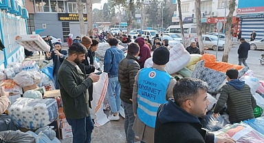 Akçakale müftülüğü depremzedeleri unutmadı