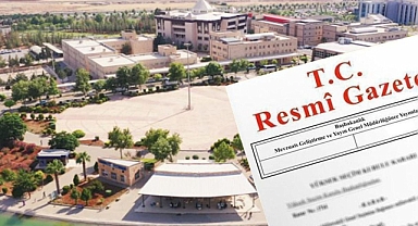 Karar Resmi Gazete’de! Harran Üniversitesi’ndeki iki alım iptal edildi!