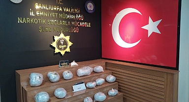 Şanlıurfa'da uyuşturucu operasyonu 5 kişi gözaltına alındı
