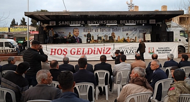 Başkan Beyazgül Hilvan'da Vatandaşlarla İftar Yaptı