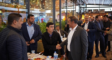 Emin Yetim Merkez Mahalle muhtarları ile bir araya geldi