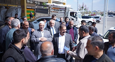 Milletvekili Adayı Yetim, esnafın sorunlarını dinledi