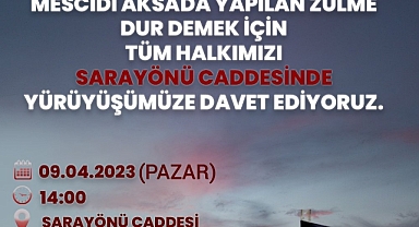 Şanlıurfa'da Gençlik Refah Filistin için toplanıyor