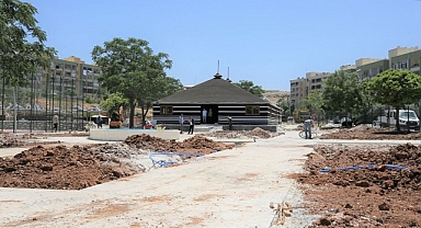 Eyyübiye’de 16 bin metrekarelik park çalışması sürüyor!