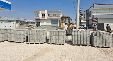 Viranşehir Belediyesinin üstyapı çalışmaları sürüyor