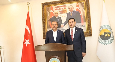 Başkan Özyavuz, Vali Şıldak'ı Ağırladı