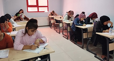 Eyyübiye'de sınav maratonu başladı