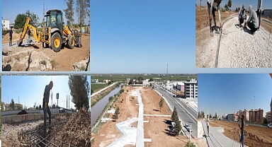 Harran’da yeni mesire alanında çalışmalar sürüyor