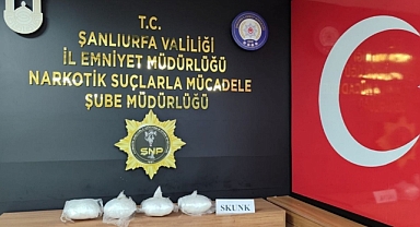 Şanlıurfa'da büyük operasyon! 2 kilo 800 gram uyuşturucu ele geçirildi