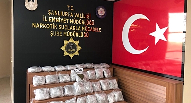 Şanlıurfa'da operasyon! 19 kg uyuşturucu ele geçirildi