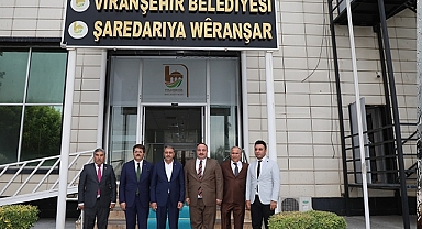 Vali Şıldak, Viranşehir Belediyesini ziyaret etti