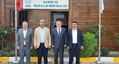 Başkan Beyazgül muhtarlar ile bir araya geldi