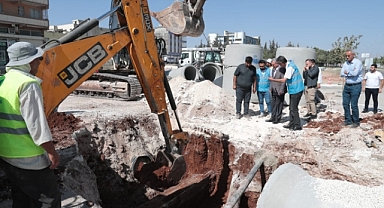Başkan Beyazgül, ŞUSKİ çalışmalarını yerinde inceledi