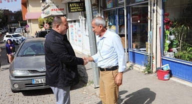 Başkan Ekinci, Viranşehir esnafını ziyaret etti