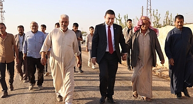 Başkan Özyavuz: Asfaltı Harran'ın her yerine götüreceğiz