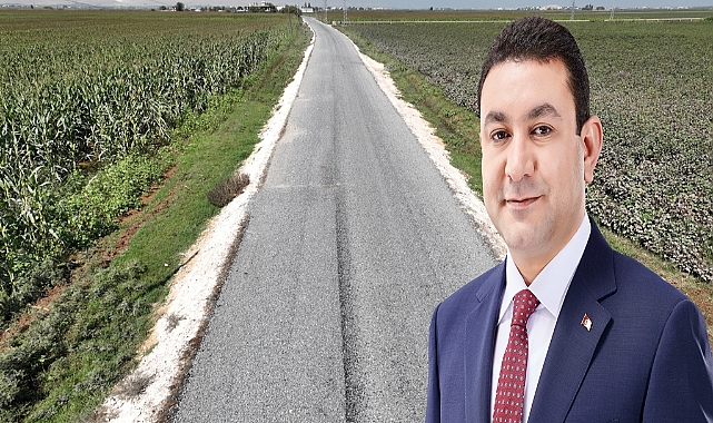 Harran'da grup bağlantı yollarında asfalt çalışmaları sürüyor