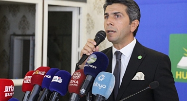 HÜDA PAR Şanlıurfa İl Başkanı Özaslan görevini bıraktı