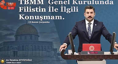 Eyyüpoğlu'ndan İsrail'e tepki dolu sözler