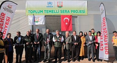 Toplum temelli sera projesinin açılışı yapıldı