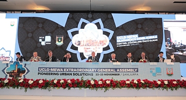 Uclg- Mewa Toplantısı Şanlıurfa Büyükşehir Belediyesi Ev Sahipliğinde Yapıldı
