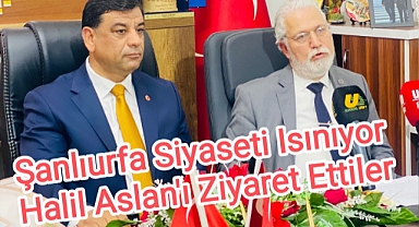 Yeniden Refah Partisinden Halil Aslan'a Ziyaret!