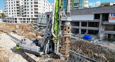 Balıkayağı Köprülü Kavşak çalışması yürütülüyor