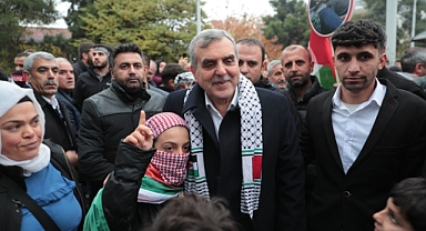 Başkan Beyazgül, ‘’Dualarımız Filistin İçin’’