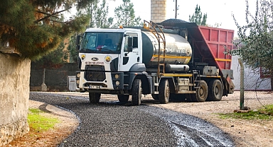 Başkan Özyavuz Meydankapı'da Devam Eden Asfalt Çalışmalarını İnceledi