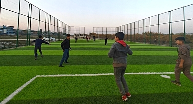Eyyübiye'de çocuklar ve gençler sporla mutlu oluyor