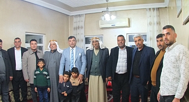 Halil Aslan, Aşireti Reisi İbrahim Büyükaslan'ın davetine icabet etti