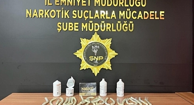 Şanlıurfa'da 800 gram skunk ele geçirildi