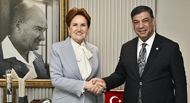 Halil Aslan, İYİ Parti Genel Başkanı Meral Akşener'i Ziyaret Etti