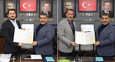 AK Parti'nin Karaköprü ve Hilvan ilçe başkanları belli oldu