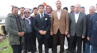 Başkan adayı Özaslan, Suruç yolu için mühlet verdi!
