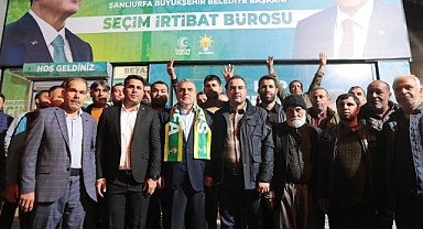 Başkan Beyazgül, seçim irtibat ofisinin açılışını gerçekleştirdi