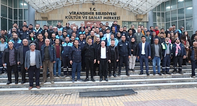Başkan Ekinci, belediye personelleri ile bir araya geldi