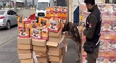 Büyük operasyon! Hurma yüklü kolilerde bakın ne çıktı?