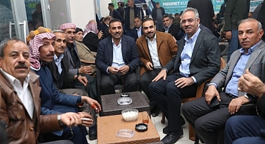 Eyyübiye'de Mehmet Kuş'a destek