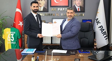 Fethi Solhan AK Parti Akçakale ilçe başkanı oldu