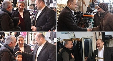 Gülpınar, Esnaf Ziyaretlerine Devam Ediyor