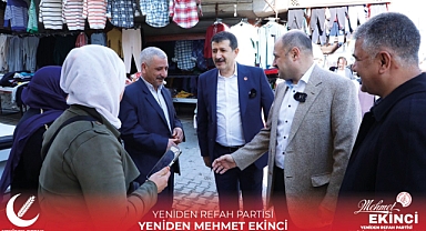 Gülpınar ve Ekinci esnafı ziyaret etti dert dinledi, çözüm sözü verdi