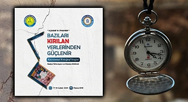 Harran Üniversitesi öğrencileri deprem temalı sergi düzenliyor