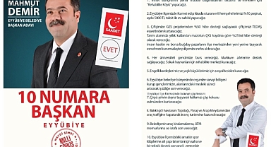 Mahmut Demir: Eyyübiye'nin ihyasını da, imarını da biz yapacağız