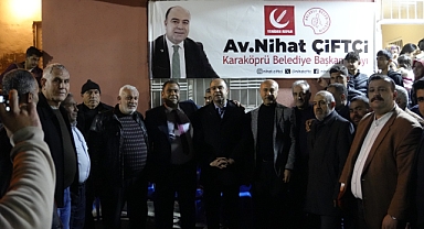 Nihat Çiftçi: Benim kapım vatandaşlara her zaman açık olacak