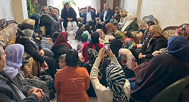 Nihat Çiftçi kapı kapı sorunları dinliyor, çözüm sunuyor